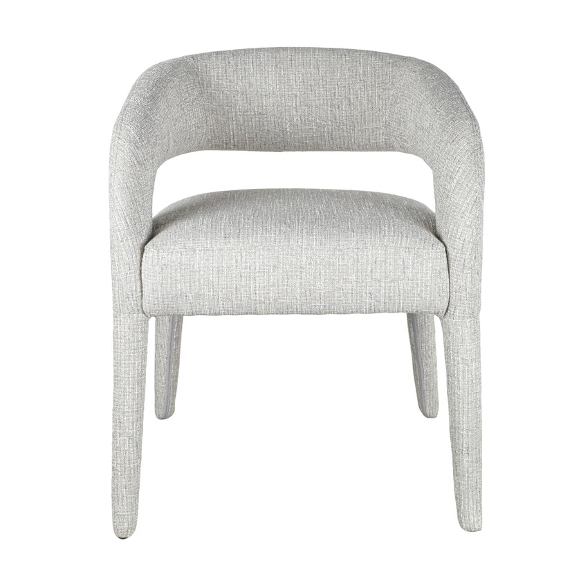 CDC10336-CI Dining Chair - Chrome Grey