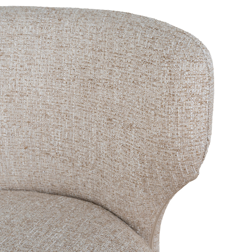 CDC10349-FH Fabric Dining Chair - Pale Beige