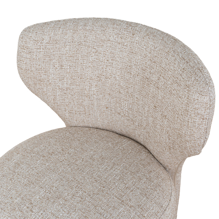 CDC10349-FH Fabric Dining Chair - Pale Beige