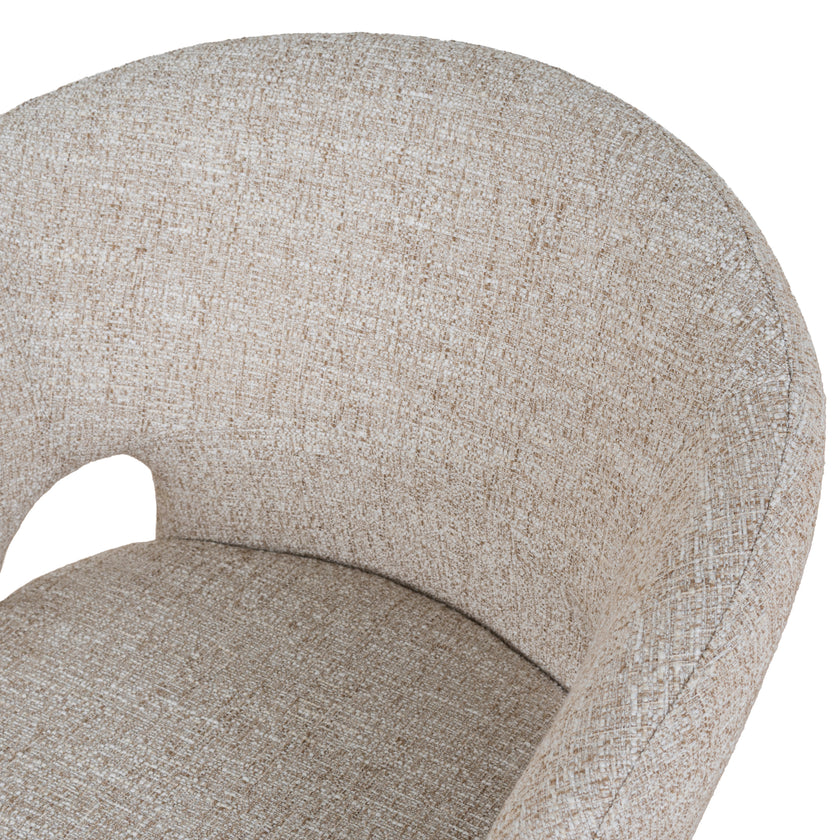 CDC10352-FH Fabric Dining Chair - Pale Beige