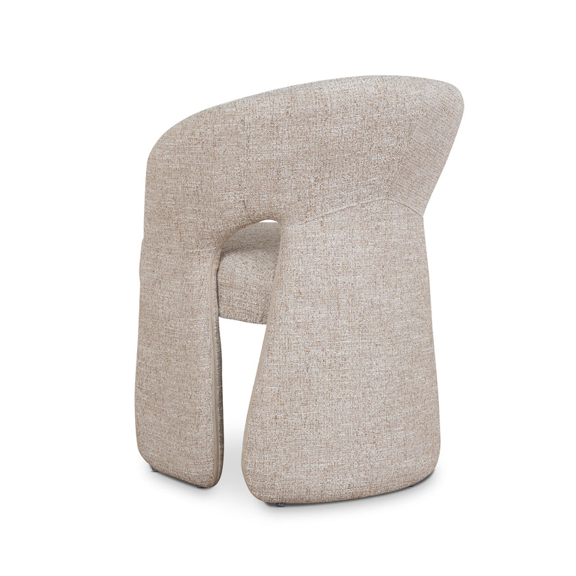 CDC10352-FH Fabric Dining Chair - Pale Beige