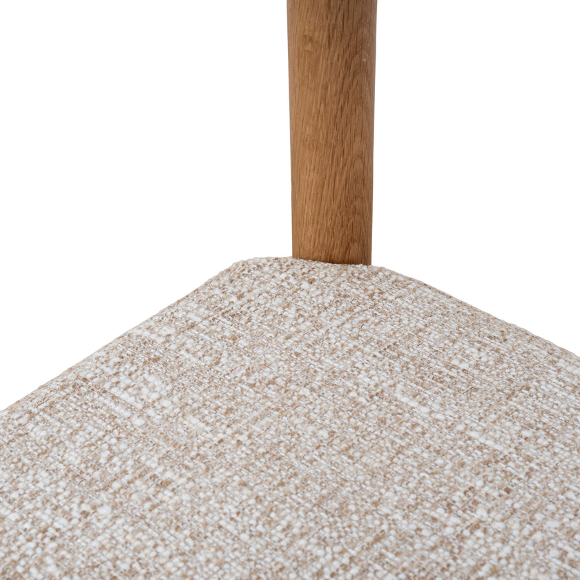 CDC10421-LJ Natural Dining Chair - Pale Beige (Set of 2)