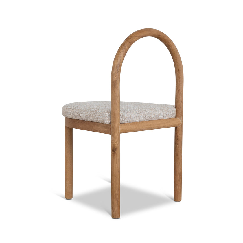 CDC10421-LJ Natural Dining Chair - Pale Beige (Set of 2)