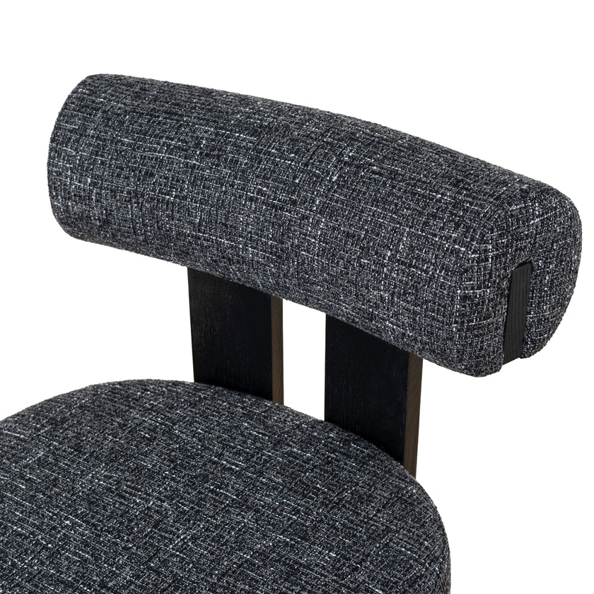 CDC10480-OLS Black Dining Chair - Field Charcoal (Set of 2)