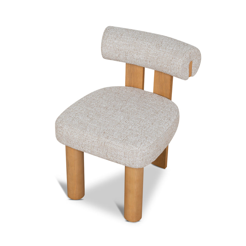 CDC10496-OLS Natural Dining Chair - Pale Beige (Set of 2)