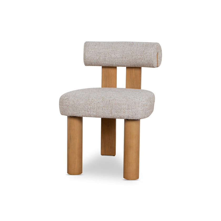 CDC10496-OLS Natural Dining Chair - Pale Beige (Set of 2)