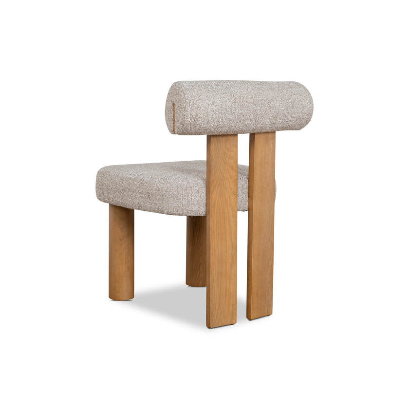 CDC10496-OLS Natural Dining Chair - Pale Beige (Set of 2)