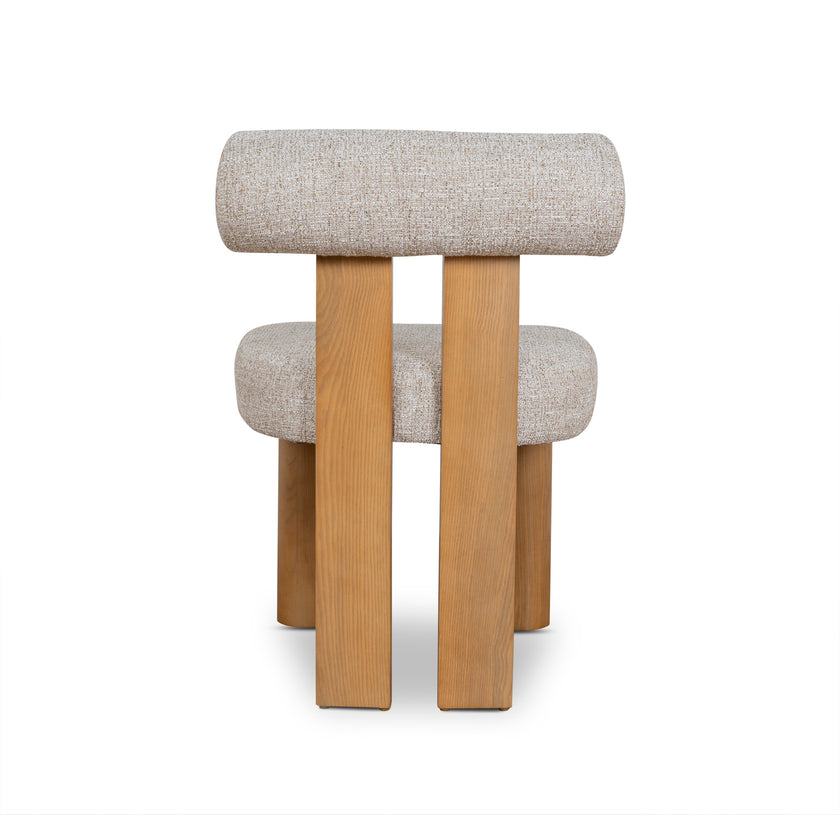 CDC10496-OLS Natural Dining Chair - Pale Beige (Set of 2)
