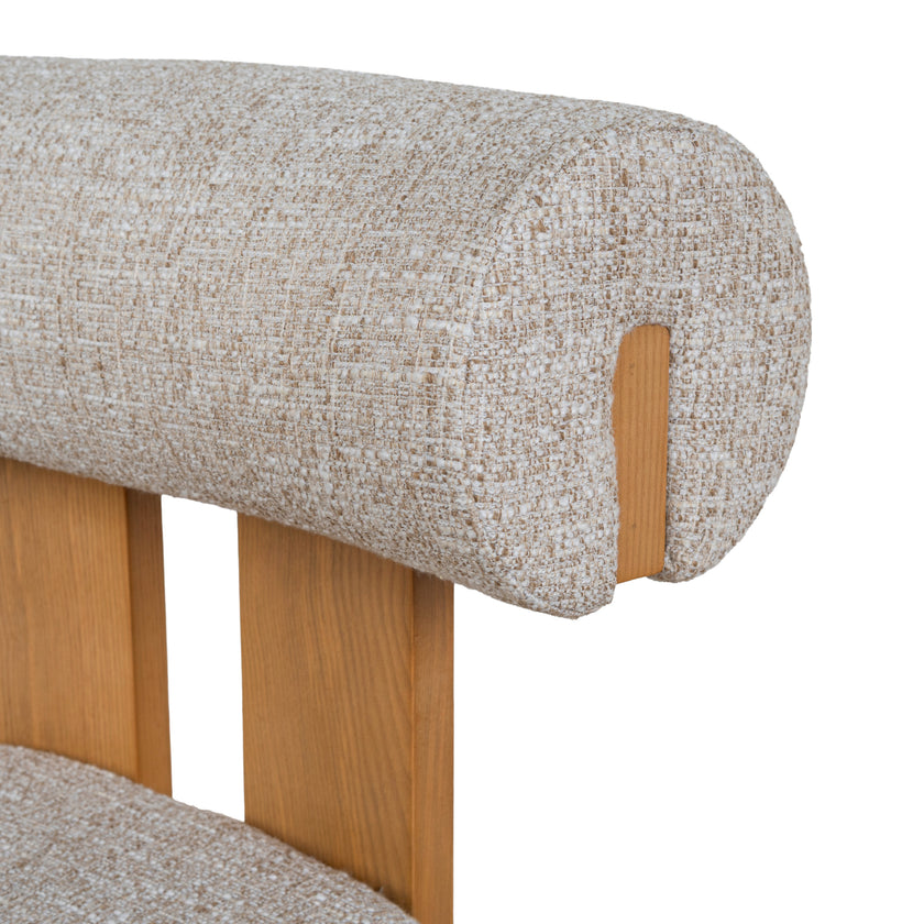 CDC10496-OLS Natural Dining Chair - Pale Beige (Set of 2)