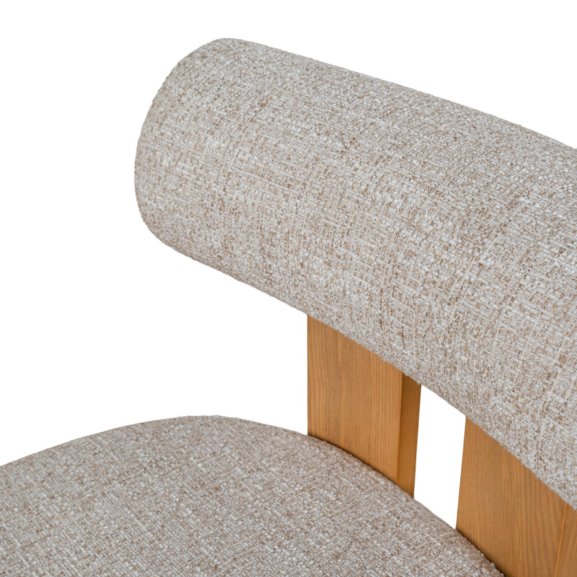 CDC10496-OLS Natural Dining Chair - Pale Beige (Set of 2)