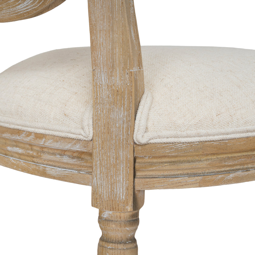 CDC10552-LJ ELM Dining Chair - Dawn Beige (Set of 2)