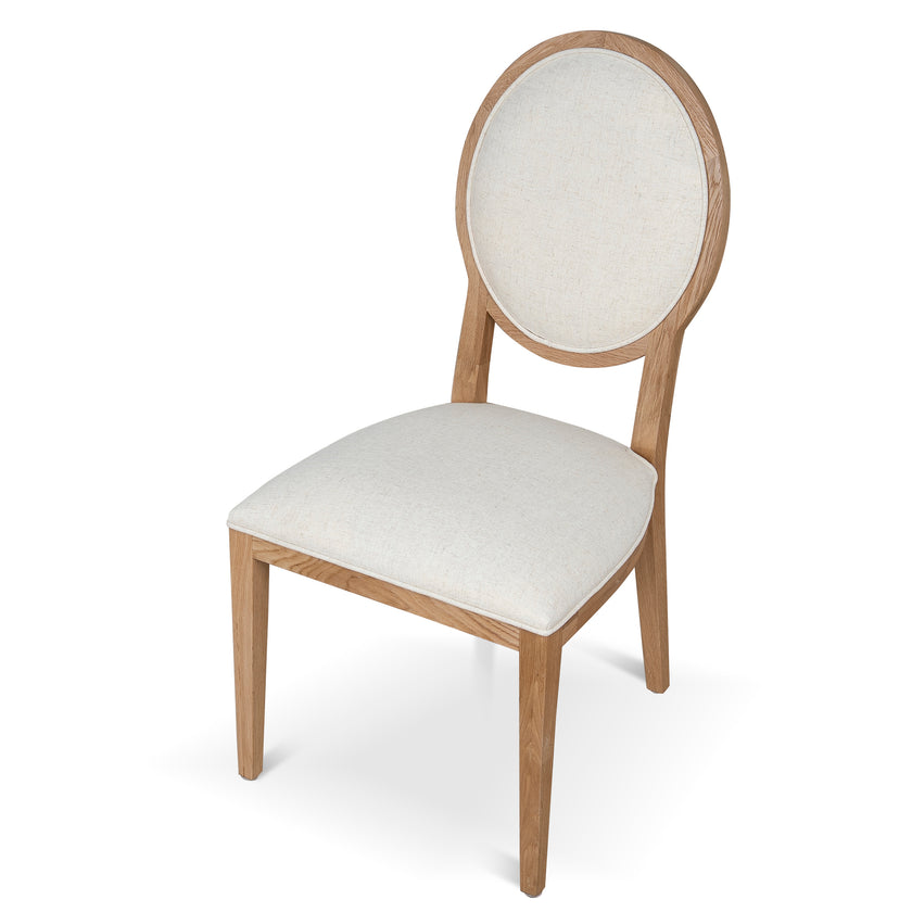 DC10562-LJ Natural Dining Chair - Dawn Beige (Set of 2)