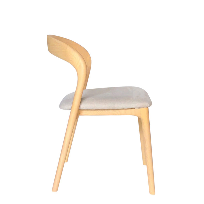 CDC10569-NX Natural Dining Chair - Naxos Beige (Set of 2)