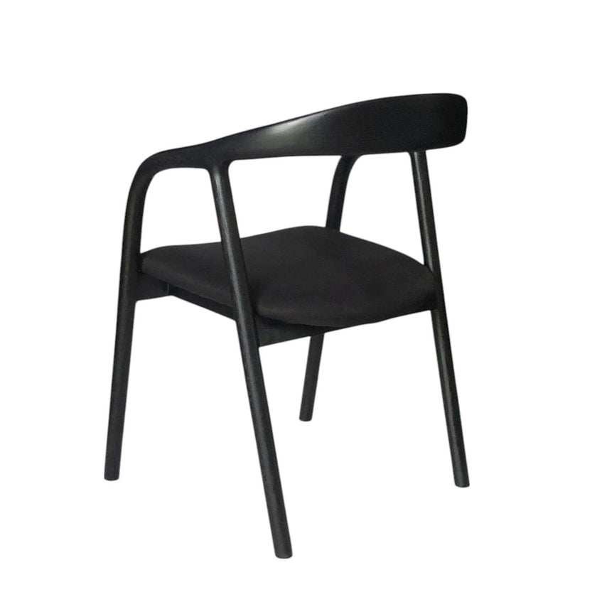 CDC10577-NX Dining Chair - Full Black (Set of 2)