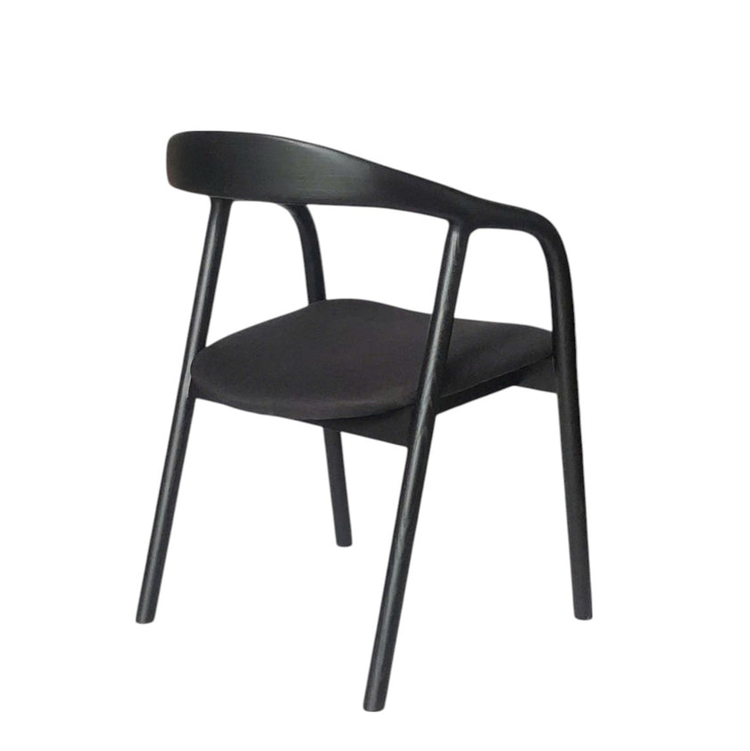 CDC10577-NX Dining Chair - Full Black (Set of 2)