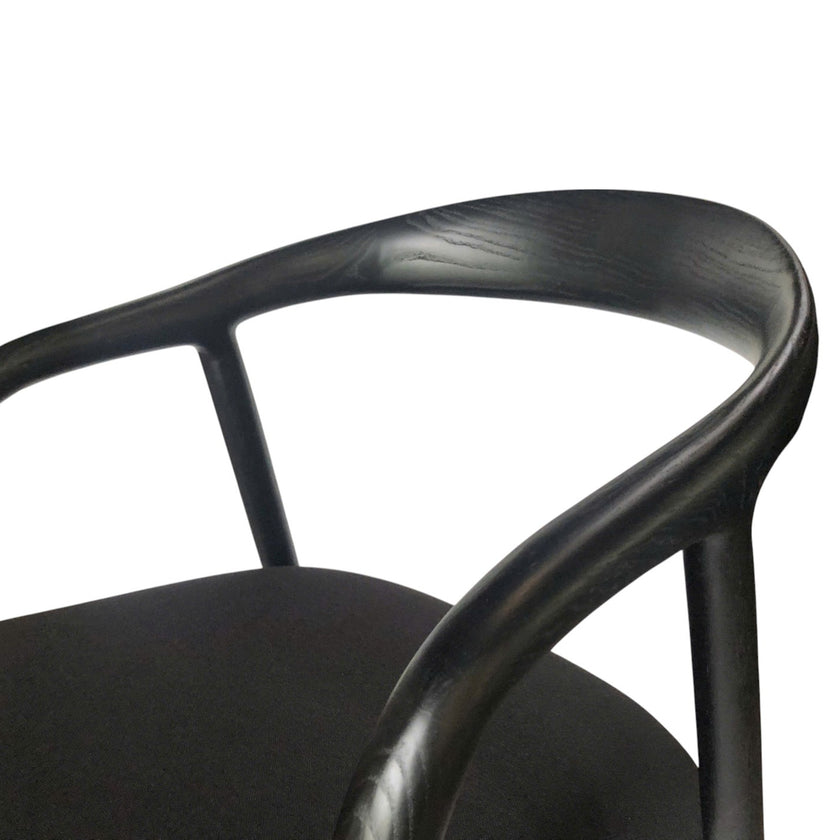 CDC10577-NX Dining Chair - Full Black (Set of 2)