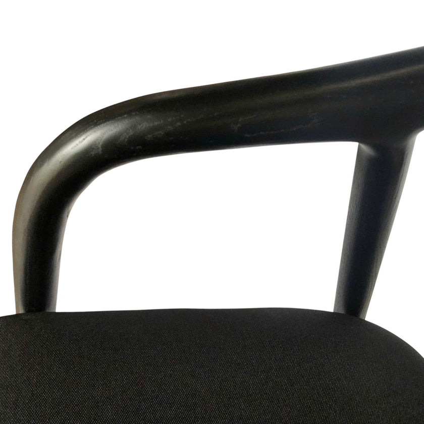 CDC10577-NX Dining Chair - Full Black (Set of 2)