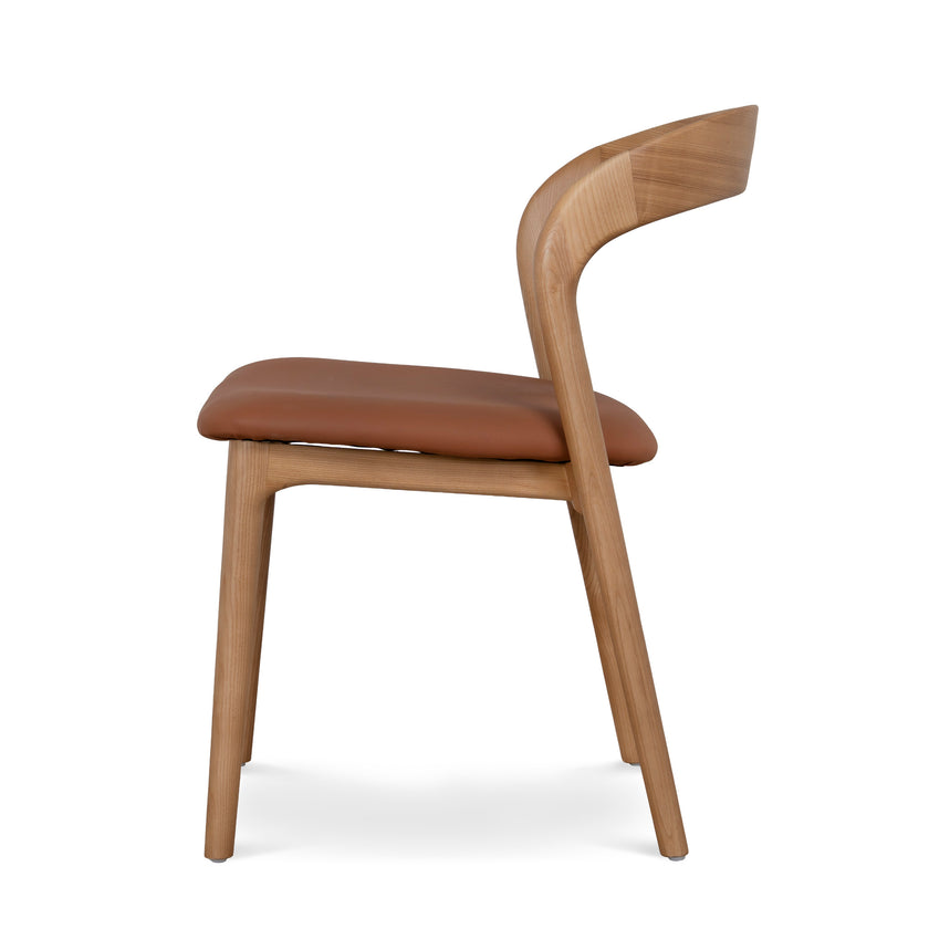 CDC10571-NX Natural Dining Chair - Naxos Tan (Set of 2)