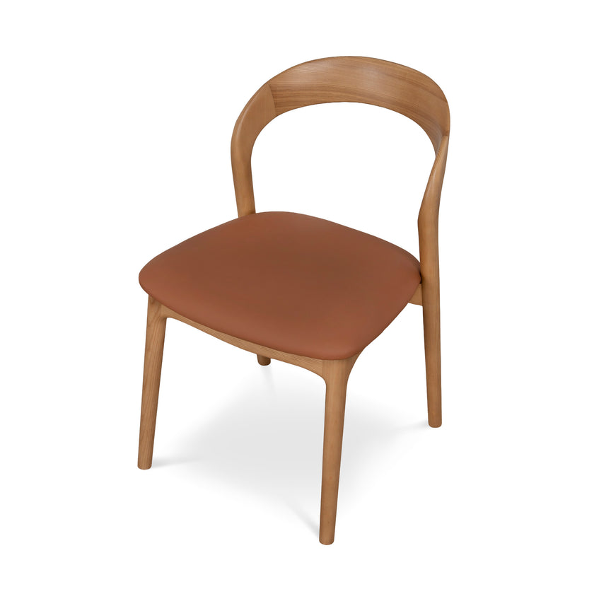 CDC10571-NX Natural Dining Chair - Naxos Tan (Set of 2)