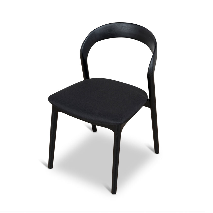 CDC10572-NX Dining Chair - Full Black (Set of 2)