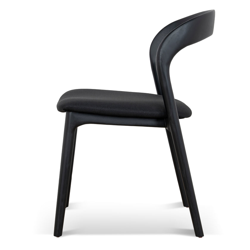 CDC10572-NX Dining Chair - Full Black (Set of 2)