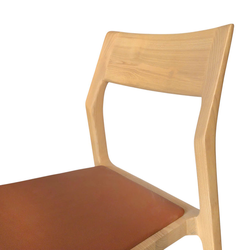 CDC10574-NX Natural Dining Chair - Naxos Tan (Set of 2)