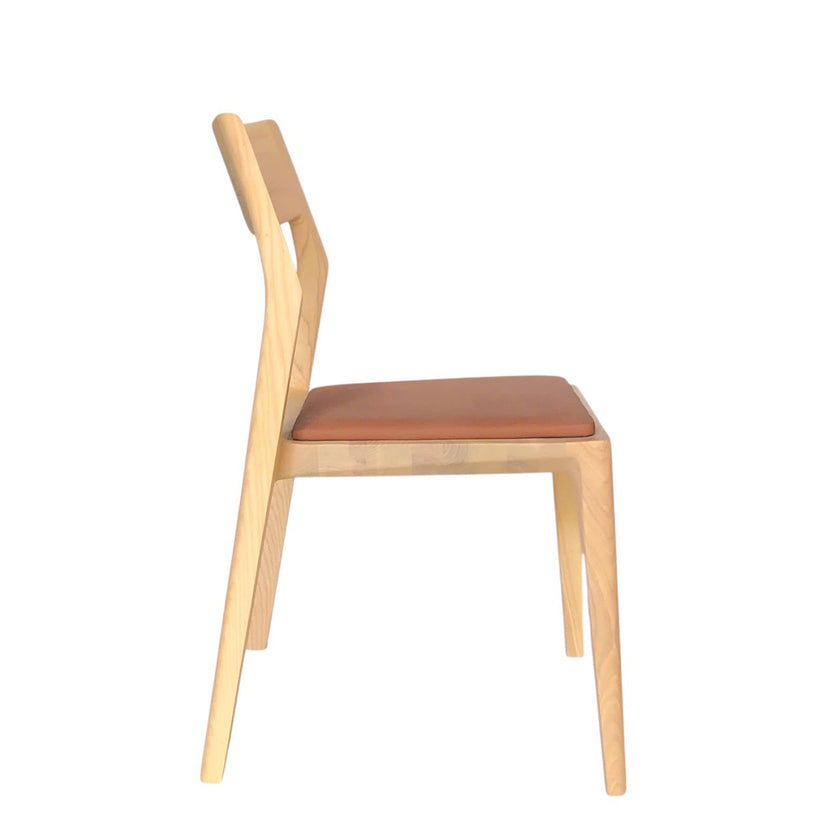 CDC10574-NX Natural Dining Chair - Naxos Tan (Set of 2)