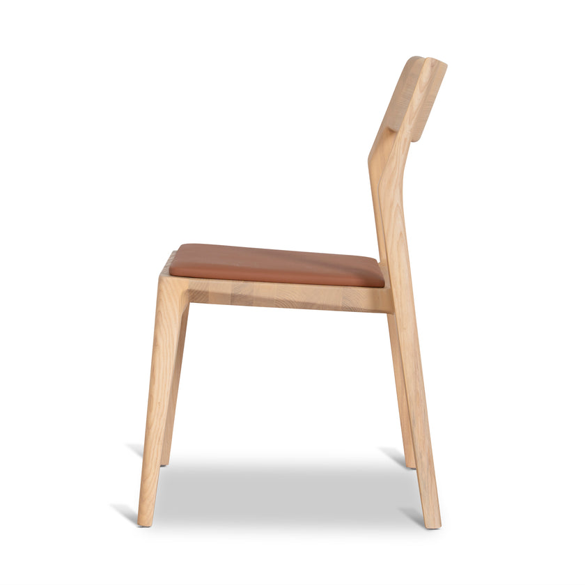 CDC10574-NX Natural Dining Chair - Naxos Tan (Set of 2)