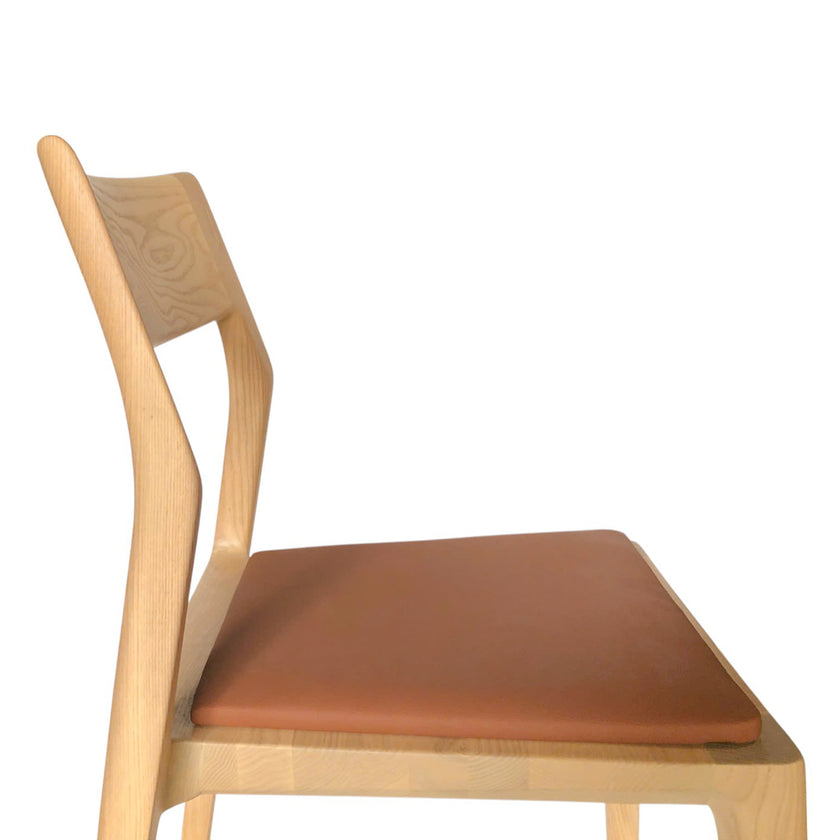 CDC10574-NX Natural Dining Chair - Naxos Tan (Set of 2)