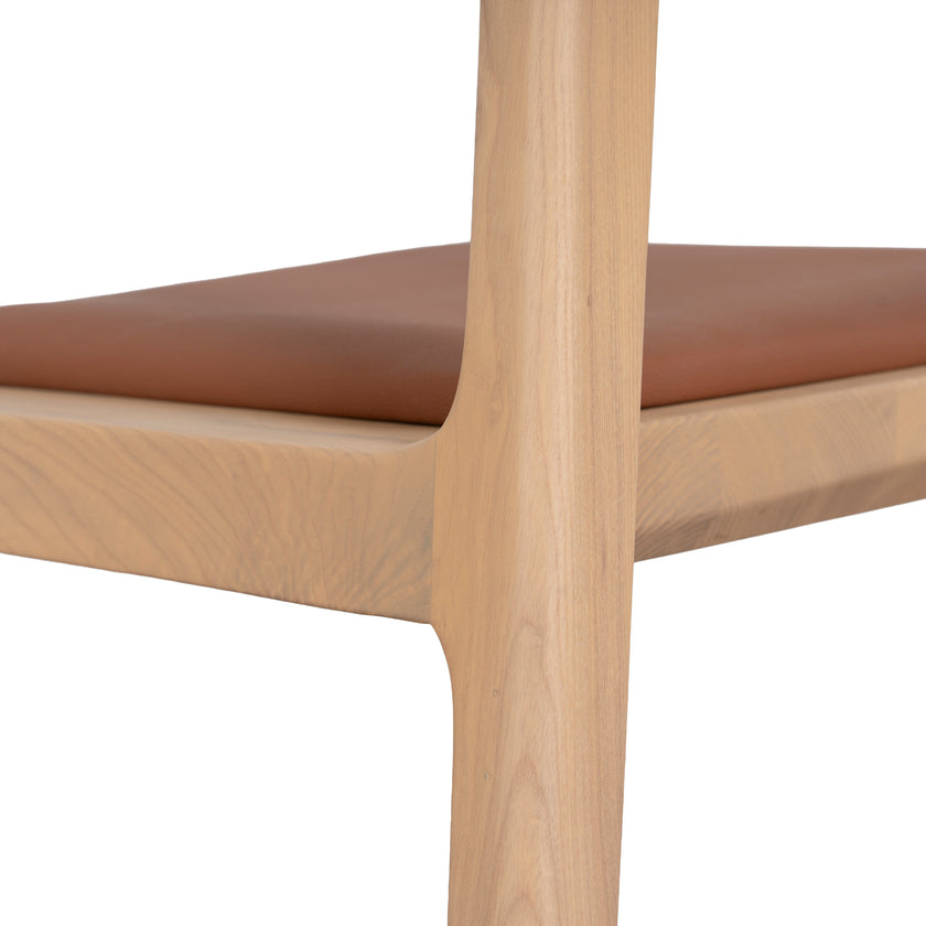 CDC10574-NX Natural Dining Chair - Naxos Tan (Set of 2)