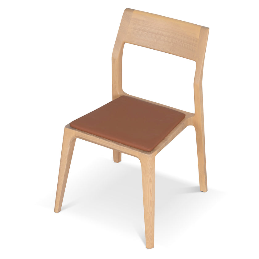CDC10574-NX Natural Dining Chair - Naxos Tan (Set of 2)