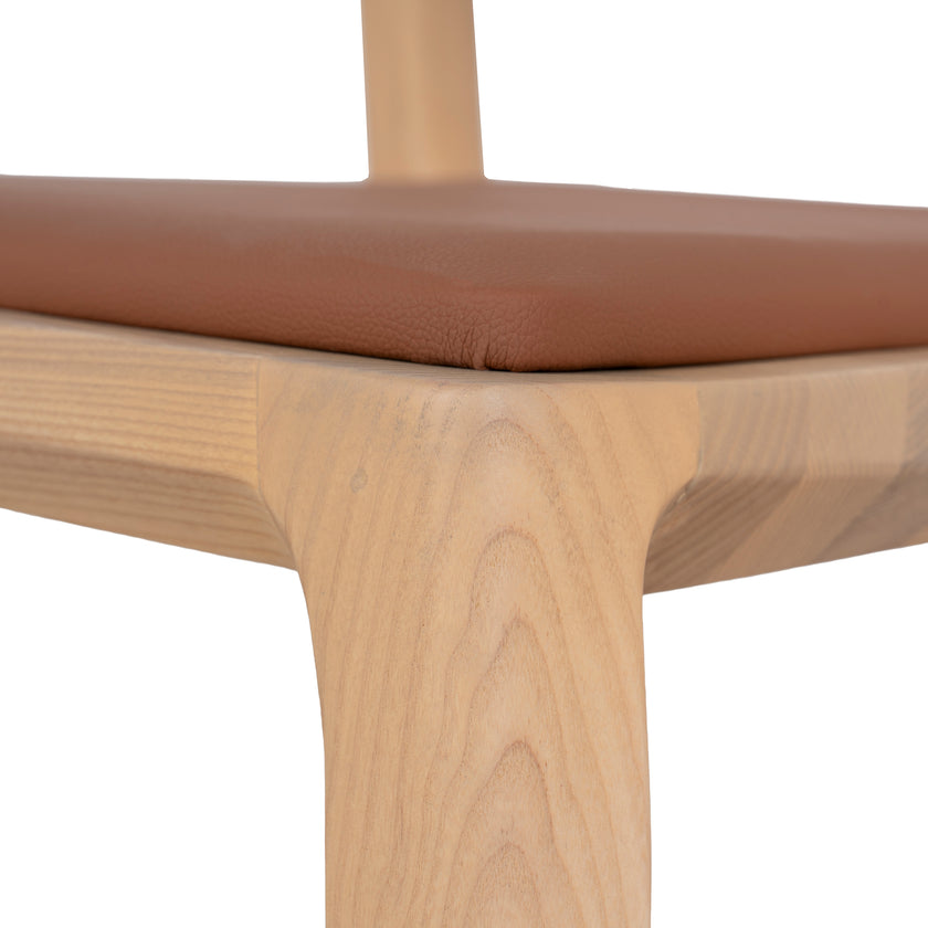 CDC10574-NX Natural Dining Chair - Naxos Tan (Set of 2)