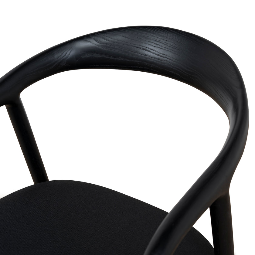 CDC10577-NX Dining Chair - Full Black (Set of 2)