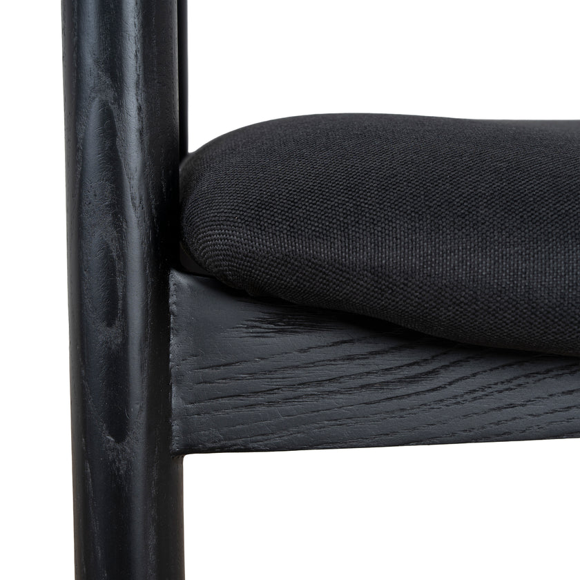 CDC10577-NX Dining Chair - Full Black (Set of 2)