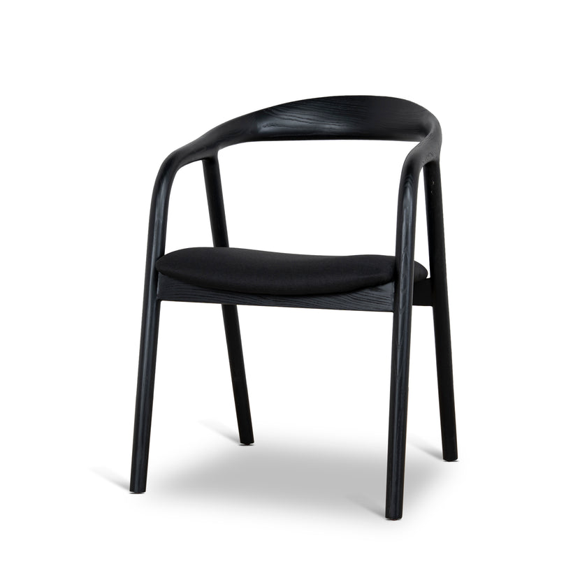 CDC10577-NX Dining Chair - Full Black (Set of 2)