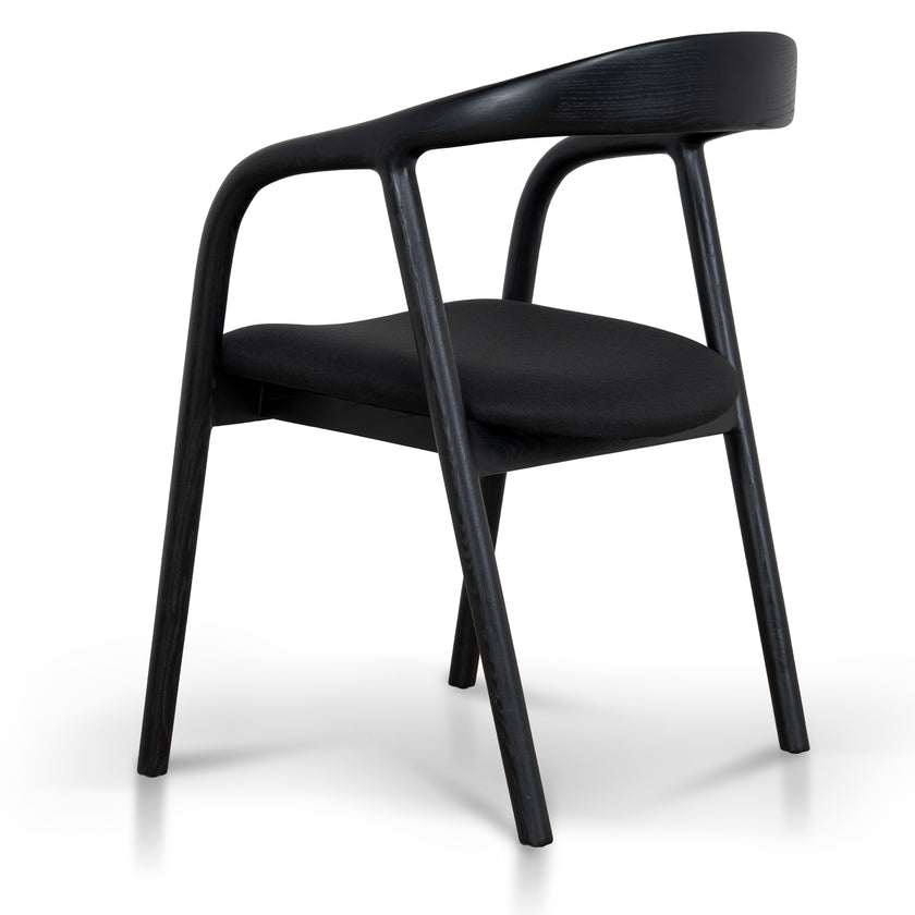 CDC10577-NX Dining Chair - Full Black (Set of 2)