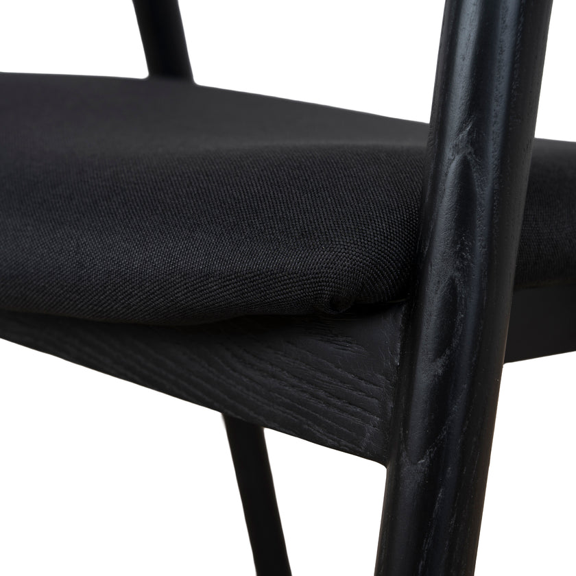 CDC10577-NX Dining Chair - Full Black (Set of 2)