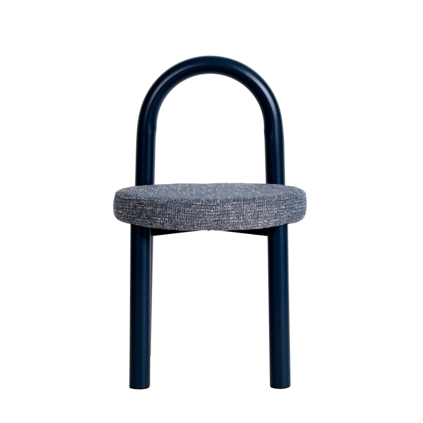 CDC12018-FH Navy Dining Chair - Prussian Blue (Set of 2)