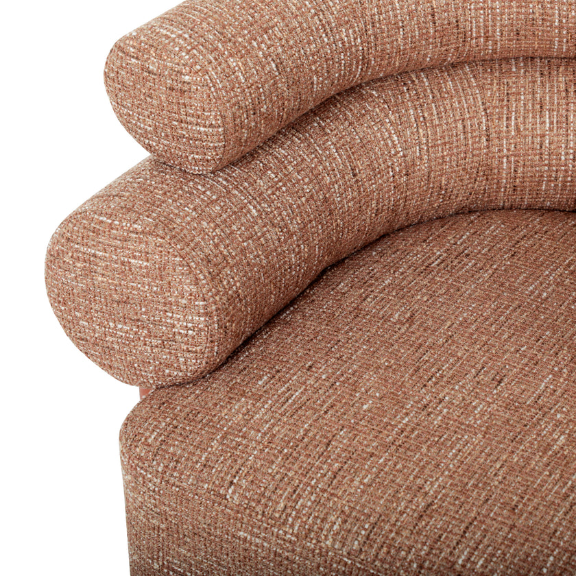 CDC12019-FH Sandy Red Armchair - Russet Brown