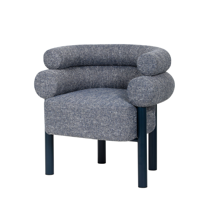 CDC12020-FH Navy Armchair - Prussian Blue