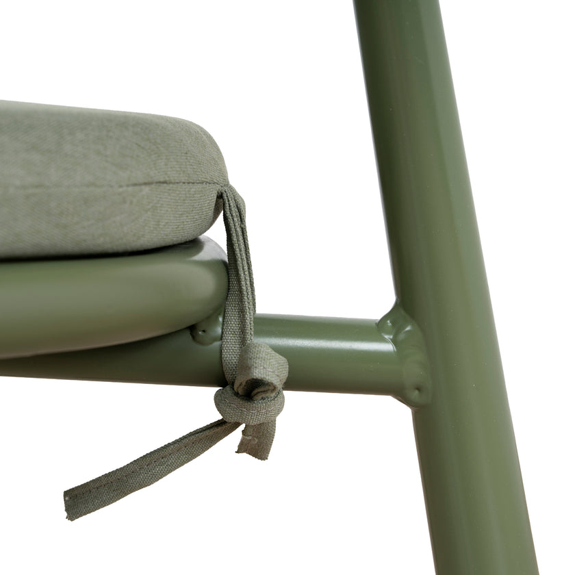 CDC12061-ID Outdoor Dining Chair - Army Green (Set of 2)