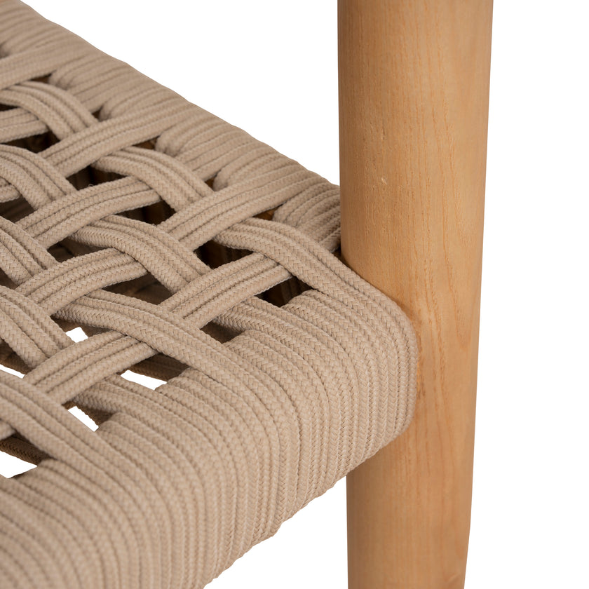 CDC12113-NX Natural Dining Chair - Naxos Latte Rope (Set of 2)