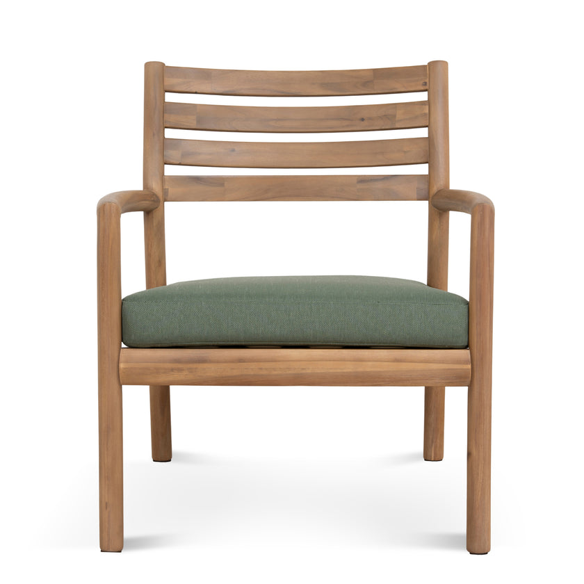 CDC12164-EM Outdoor Lounge Chair - Royal Stone Green