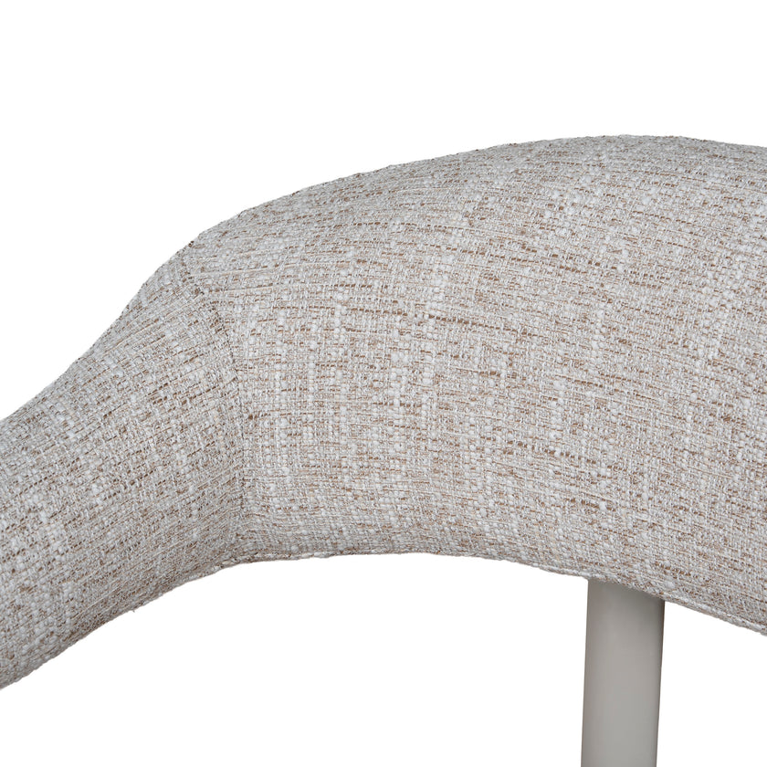 CDC12453-CI Cream Dining Chair - Pale Beige (Set of 2)