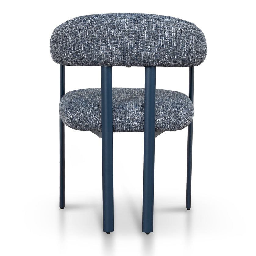 CDC12454-CI Blue Sand Dining Chair - Prussian Blue (Set of 2)