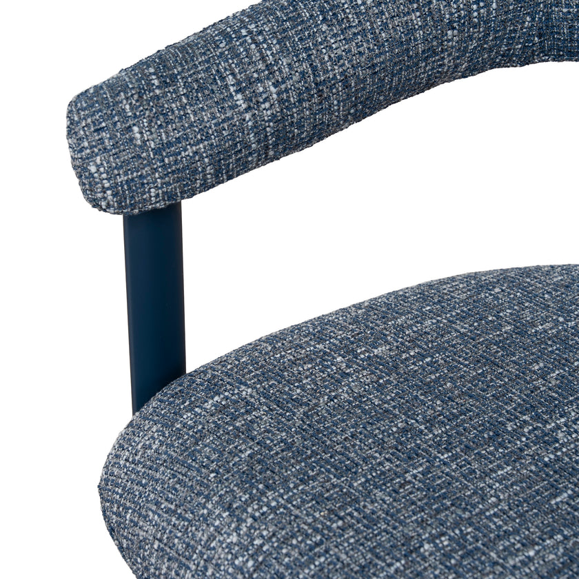 CDC12454-CI Blue Sand Dining Chair - Prussian Blue (Set of 2)