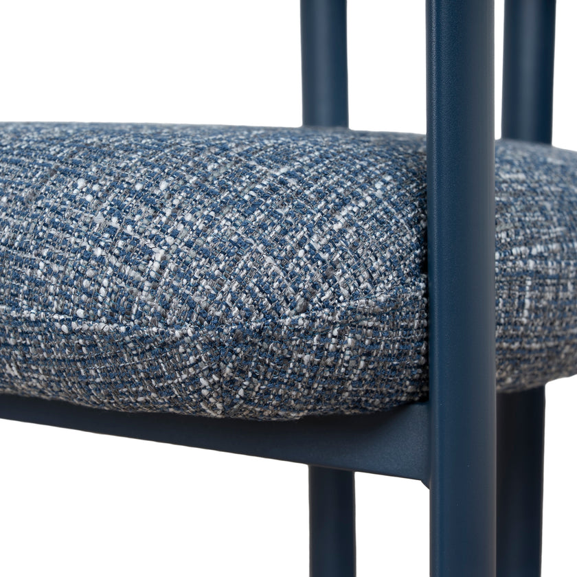 CDC12454-CI Blue Sand Dining Chair - Prussian Blue (Set of 2)
