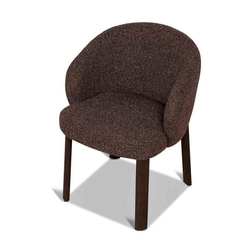 CDC12462-CI Walnut Dining Chair - Verona Cinnamon Weave (Set of 2)