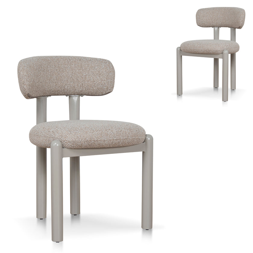 CDC12467-CI Cream Dining Chair - Verona Sand Weave (Set of 2)