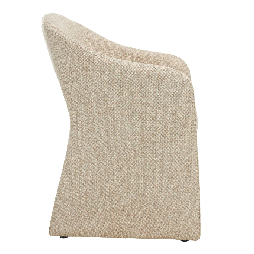 CDC12679-MR Fabric Dining Chair - Cobble Beige (Set of 2)